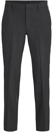 JACK & JONES Jprbushwick Mathew Reg Noos-Pantalón Traje, Gris Oscuro/Ajuste: Ajuste Regular, 52 para Hombre