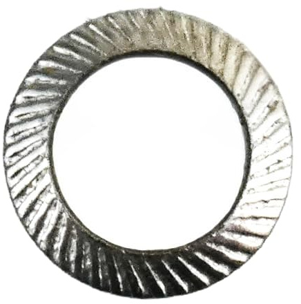Rondelles de sécurité DIN 9250 Forme S inox A2 M6 | Lot de 25, Anti-desserrage, Pour assemblages vissés