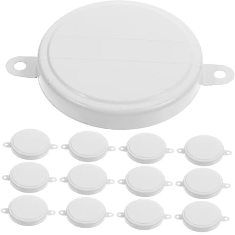 Alipis 100pcs Oil Drum Cover Seal Caps for Drum Bung Plug Iron Barrel Lid Oil Filler Cover