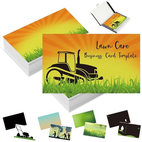 Individuelle Visitenkarten, personalisierte Visitenkarten mit Foto für kleine Unternehmen, personalisierbar mit Logotext, 1000, 500, 200, 100, doppelseitig bedruckbar, wasserfest, 8,9 x 5,1 cm