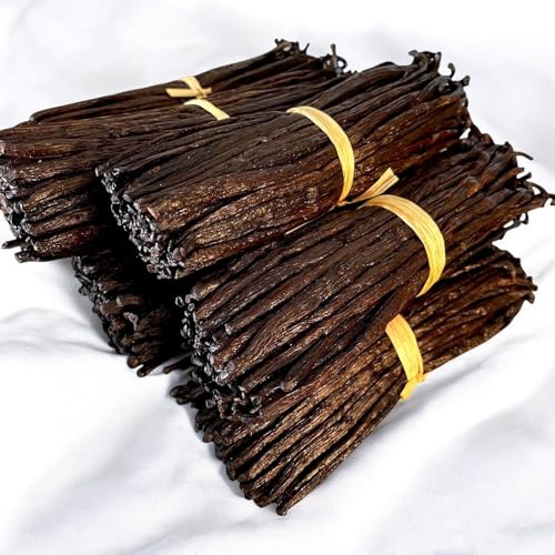 10 Baccelli di Vaniglia Bourbon del Madagascar – 14 cm – Taglia M – Planifolia “Riserva Prestige” – Qualità Premium – Saporiti e Aromatici – 100% Naturali – Ideali per Pasticceria e Dessert