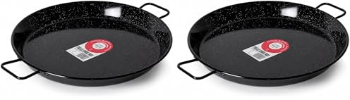 Garcima - Paellera Valenciana Esmaltada 2 personas / 26 cm. (Paquete de 2)
