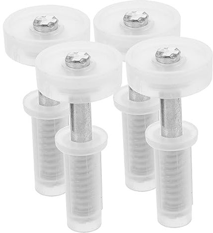 DIYEAH 4 Pièces Charnières Pliantes Pour Portes De Placard Kit De Quincaillerie Pour Portes Accordéon Pivotantes De Rechange Pliantes