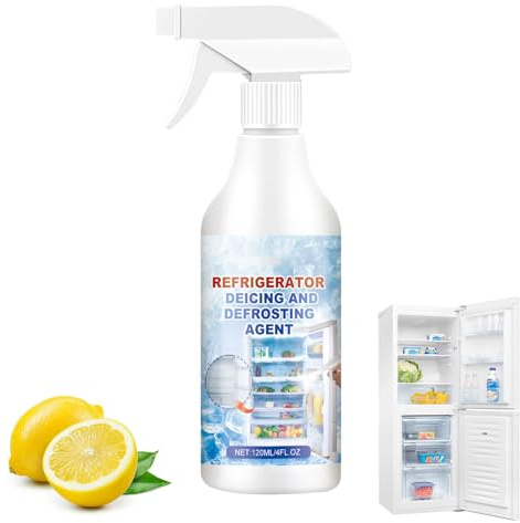 Defrosting Spray for Fridge Freezer,Rapid Fridge Freezer Defrosting Spray,Powerful Refrigerator DefrosterSpray,Effective Deep Freeze De icer Spray120ml