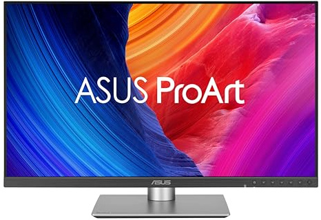 ASUS ProArt PA32QCV 32 Zoll 6K Professioneller Monitor (6016 x 3384, 10-bit, LuxPixel AGLR, KVM-Switch, ergonomisch, Calman, DisplayHDR 600, Thunderbold, DP, HDMI, 96W USB-C, USB-Hub, Speaker)
