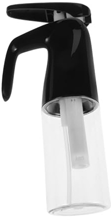 FONDOTIN Continuous Fine Mist Spray Bottle 200ml Hair Mister Refillable Plastic Water Bottle for Salon and Personal Care