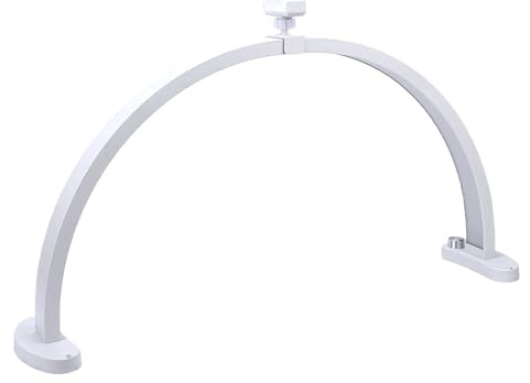 Diyeeni Half Moon Skrivbordslampa, 40W LED Nail Art-, Arch Nail Light Skugglös Bordslampa med Justerbar Ljusstyrka och Färgtemperatur 3200K-5600K för Skönhetsfransförlängning Livestreaming (#4)