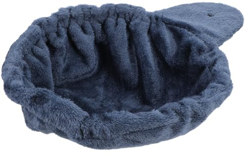 GALPADA Katzenhängematte fürs Bett aus Weichem Flanell mit Stabilem Stahlring Einfache Montage und Reinigung für Kleine Katzen zum Entspannen im Innenbereich