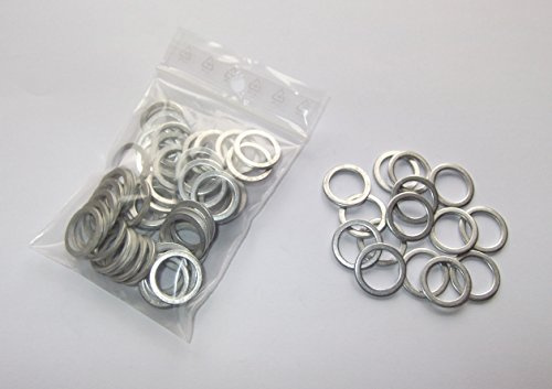 100 Stück Aluminiumringe/Dichtringe/Dichtung Alu 14x18x1,5 mm DIN 7603