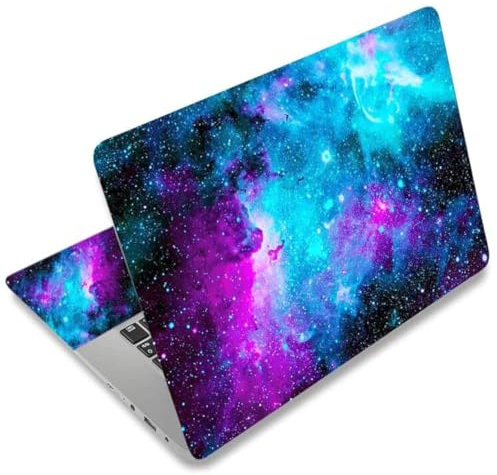 Laptop Notebook Skin Sticker Cover Decal Fits 12 13 13.3 14 15 15.4 15.6 inch Laptop Protector Notebook PC | Easy to Apply, Remove and Change Styles (Galaxy)