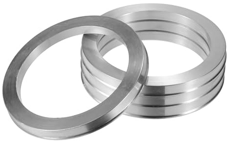 QUARKZMAN 4 Piezas Anillos Centradores De Aleación De Aluminio, Diámetro Exterior 110Mm A Diámetro Interior 87.1Mm para Cubos De Rueda De Coche