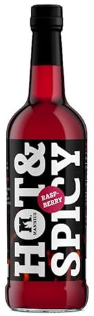 M.MANNIUS Hot & Spicy, Hot sauce, Salse piccanti, Salsa bbq, Salsa barbecue, Salsa agrodolce piccante, Prodotto nelle dolomiti, Made in italy (3, Raspberry)