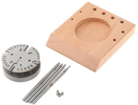 Fiocias Strumento per Bilanciere Da Orologio 0,15 Mm / 0,4 Mm / 0,5 Mm / 0,6 Mm, Perno Punzone Orologiaio