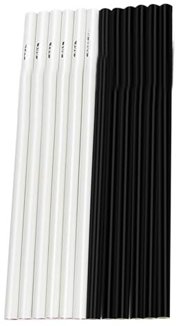 12Pcs Professionelle Zeichnung Bleistifte Weiß Und Schwarz Kohle Bleistifte Set Skizze Highlight Farbige Bleistifte Für Künstler