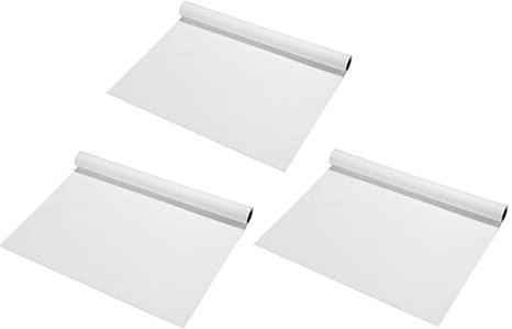 SEWOART 3 Pcs Rolle Blank Zeichnung Papar Kid Malerei Weiß Zeichnung Papier Für Skizze Papier