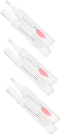 BESTYASH 6stücke Teiliges Silikon Lippenpinsel Für Lippenmaske Make-up Praktische Langlebige Beauty-bürsten Mit Transparenten Roten Köpfen Für Einfache Anwendung Lippen Und Augen