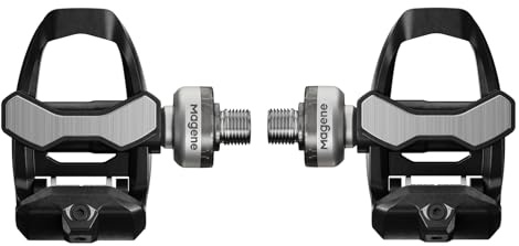 Magene P715 Pedal Power Meter, ±1% Power Accuracy, 120-Hour Battery Life, Bluetooth ANT+, Double-Sided Bike Pedals