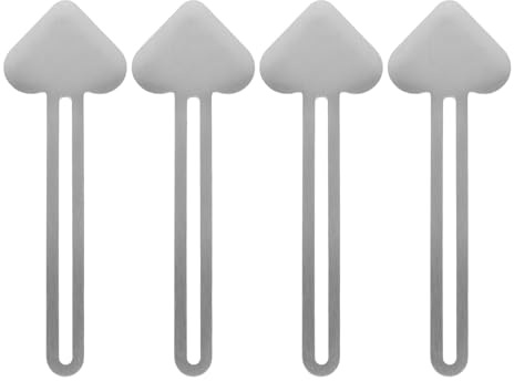 DOITOOL 4pcs Tube Squeezer Key: Manual Paint Tube Squeezer For Artists - Metal Pigment Hand Squeeze Tool For Art Studio Watercolor Painting Heart