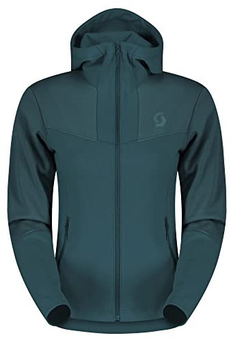 Scott W Defined Mid Hoody Grün - Lässige funktionelle Damen Kapuzen Fleecejacke, Größe S - Farbe Aruba Green