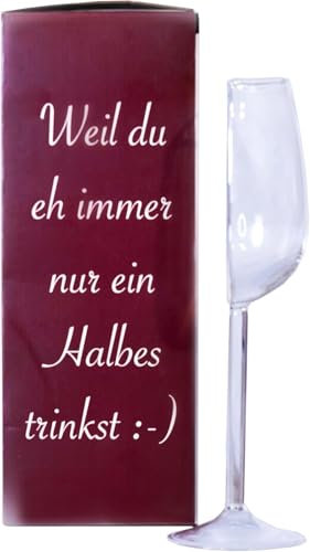Silver-Stage Media copa de vino - Gran regalo divertido para Navidad, Pascua, cumpleaños, aniversario, copa de vino tinto y copa de vino blanco en un