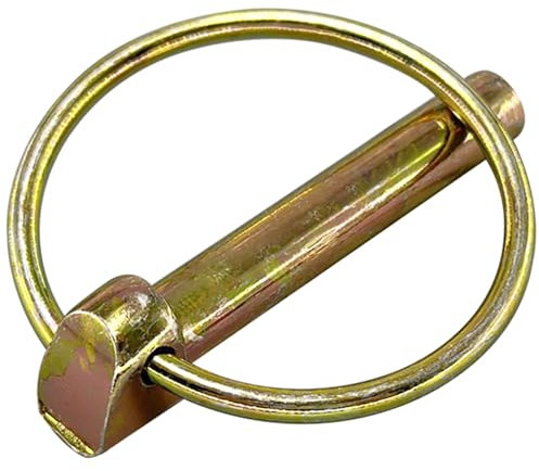 Lynch-Federstift-Sortiment, 8-teilig, runde Verbindungsstifte für Traktoren, LKWs, Rasenmäher (8 mm)