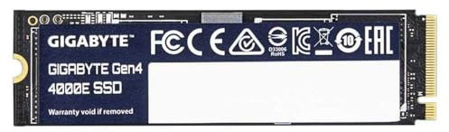 Gigabyte 1TB M.2 Solid State Drive Gen4 4000E (PCIe Gen 4.0 x4/NVMe 1.4)