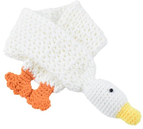 Kinderschal Mit Cartoon Entenmuster Designs Warme Strickschals Wickelhalswärmer Für Jungen Und Mädchen Winter Halstuch