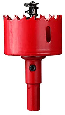 sega a tazza, Sega a tazza bimetallica HSS adatta for forare facilmente legno, plastica, cartongesso e metallo sottile, diametro 42-55 mm.(Diameter 50mm)