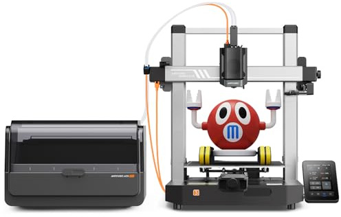 Anycubic Kobra 3 V2 Combo 3D Drucker, 4-Farben-Druck, Verbesserte Auto Leveling, Bis zu 600 mm/s, Aktive Filamenttrocknung, Druckgröße 255 x 255 x 260 mm