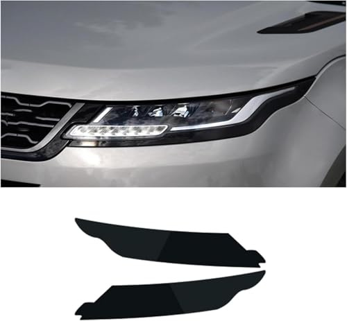Pellicola protettiva per fari auto Per allineare Per Rover Evoque 2020-2024 pellicola trasparente per fari auto, luce anteriore, adesivo protettivo esterno annerito trasparente
