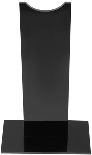 SHINEOFI Acrylic Headphone Stand Gaming Headset Stand for Desk Headphone Display Holder for Gaming Setup Accessories Lightweight