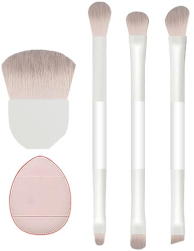 Makeupborstset – mjuk borst sminkblandningsapplikator | ögonskuggsborstar sminkkit – för highlight rouge concealer fest bröllop jul födelsedag resa kontor dejting