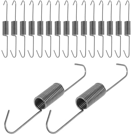 BESTYASH 20 Stück Zugfedern für Relaxsessel Reparaturset Stahlfedern 10mm Ø 13mm Drahtstärke Ersatzteile für Sofasessel zur Sofafeder Reparatur Möbelteile für Sofa
