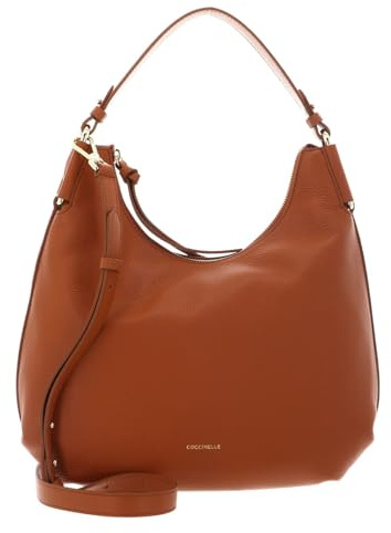 Coccinelle Pelle borsa a tracolla Rebekka Handbag Grained Leather Crab marrone chiaro