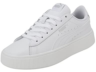 Puma Vikky Stacked L, Sneakers Donna, Puma White Puma White, Puma White Puma White