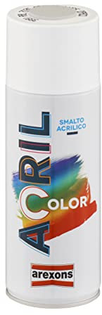 AREXONS Smalto Spray Acrilico Grigio Luce Opaco 3991, 7, 400 ml (Confezione da 1)