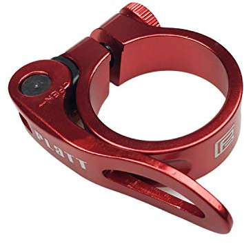 PLATT cierres de sillín para bicicletas,Abrazadera para Silla de Bici montaña de Aleación de Alumini con Palanca liberación rápida 28.6/31.8/34.9MM