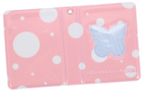 WESIEVYA Miniálbum De Fotos Para Parejas, Miniálbum De Fotos, Carpeta Para Tarjetas De Fotos, Carpeta Para Álbumes De Fotos, Soporte Para Álbumes De Fotos, Álbum De Almacenamiento De