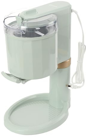 NICCOO kleine Softeismaschine Eismaschine Zuhause Ice Cream Machine 220V | Fruit Softeismaschine, 1L Zuhause DIY Kitchen Speiseeisbereiter Für Eiscreme,Café,Zapfen,Eisbecher,Schneebecher,Dessert