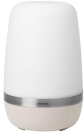 blomus | LED Outdoor Leuchte -Spirit- | Akku Tischlampe für Außen | Moonbeam | Größe XL Ø21 x 35 cm | IP44 | zwei Helligkeitsstufen