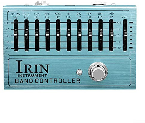 SPORTARC Ultra Metal Distortion Effektpedal Overdrive Distortion Zehn Segment Eq Effektgerät für E-Gitarre, Grün