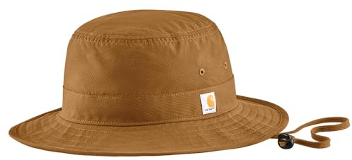 Carhartt Women's Rain Defender Lightweight Bucket Hat, Carhartt Brown, M/L