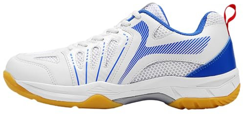 Volleyballschuhe,Badmintonschuhe,Hallenschuhe rutschfest Squashschuhe Leichtes Tischtennis Schuhe Herren Hallenschuhe Damen Atmungsaktiv FüR Tischtennis Badminton Volleyball