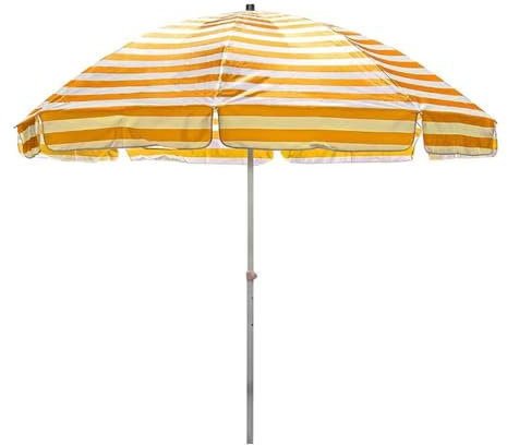 Ombrellone da spiaggia da 2,5 m, portatile, per esterni, per terrazza, giardino, piscina quadrata