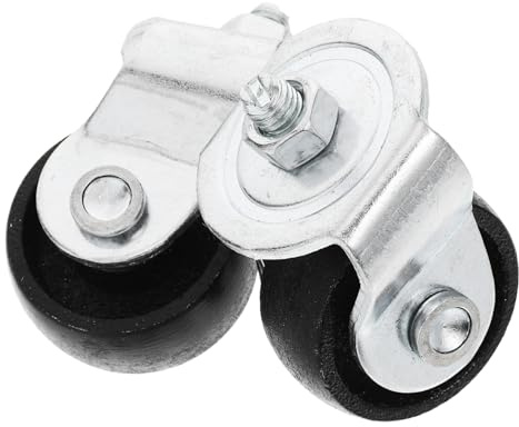 TOPPERFUN 2stücke Schwerlast-lenkrollen Für Wagenheber Ersatzräder Für Horizontale Wagenheber Lenkrollen Für Schwere Lasten Für Wagenheberzubehör Ersatzrollen Für