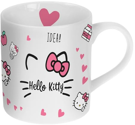 Hello Kitty mugg barnmugg i presentförpackning av keramik
