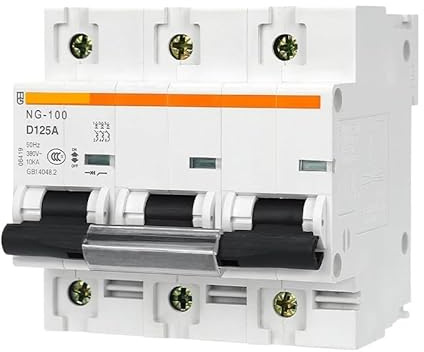 SAYTAK Interruptor Automático,Interruptor Diferencial Disyuntor de Aire pequeño 3P100A(3P,100A)