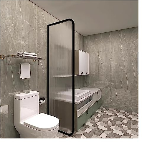 Divisor de pared para orinario para baño/inodoro/baño, de pie, montado en la pared, deflector de urinario, paneles de vidrio translúcido, separador de divisiones impermeables