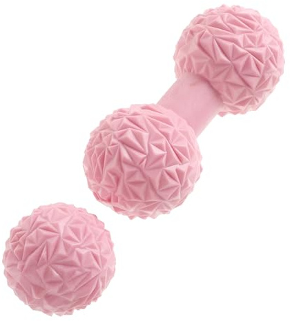 HONMEET Muskelmassagebälle Leichter Faszienball für Rücken Nacken Fuß Vielseitiger Massageball für Yoga Fitness und Tiefenentspannung Praktisches Massagegerät zur Muskelentspannung