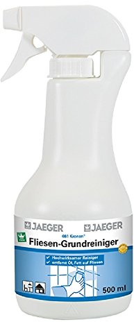 Jaeger Fliesen-Grundreiniger, hochwirksamer Fliesenreiniger 500 ml